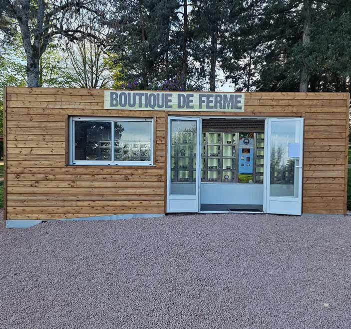 boutique ferme restauration